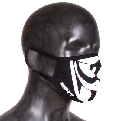 Masque vendeta élastique noir avec filtre pm 2.5