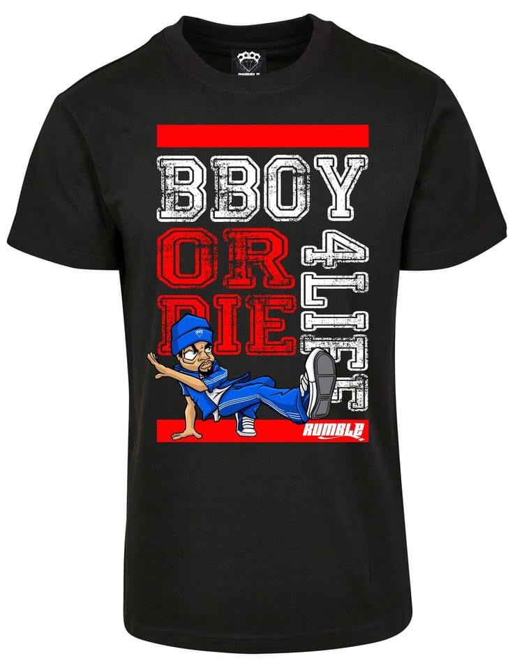 T-shirt Bboy Black