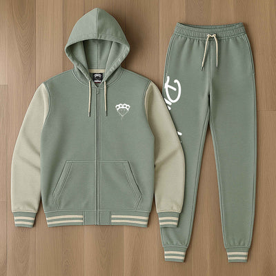 ENSEMBLE JOGGING TAG Beige Kaki