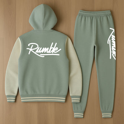 ENSEMBLE JOGGING TAG Beige Kaki
