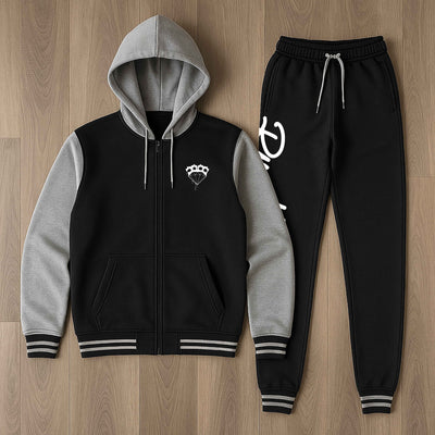ENSEMBLE JOGGING TAG Noir Gris