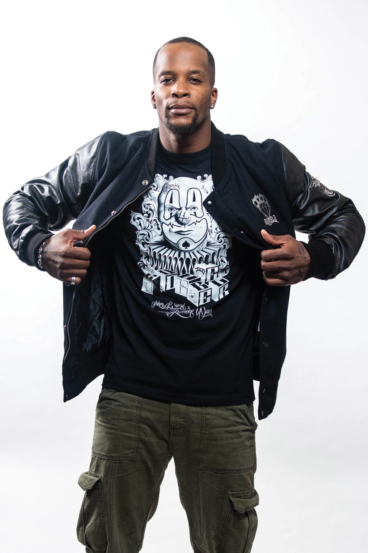 TEDDY MANCHE CUIR NOIR