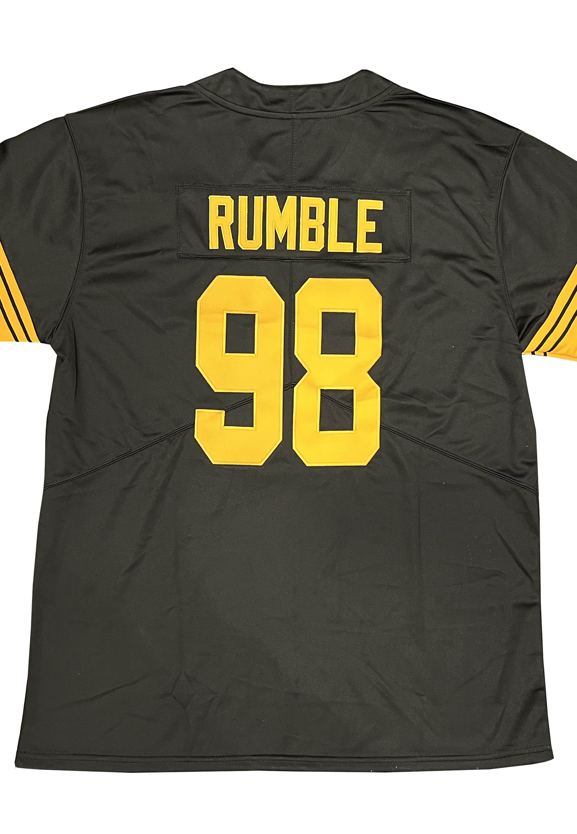 T-shirt Foot US Noir Jaune