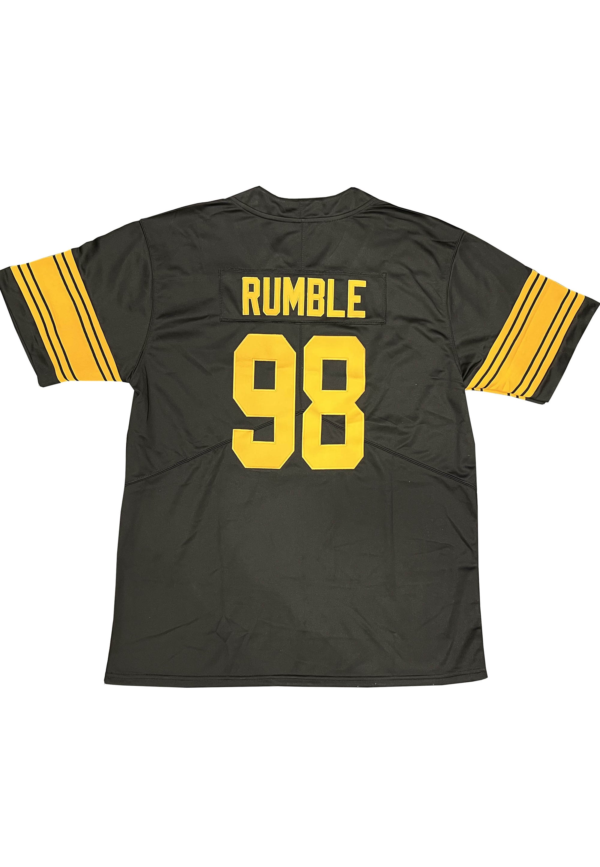 T-shirt Foot US Noir Jaune