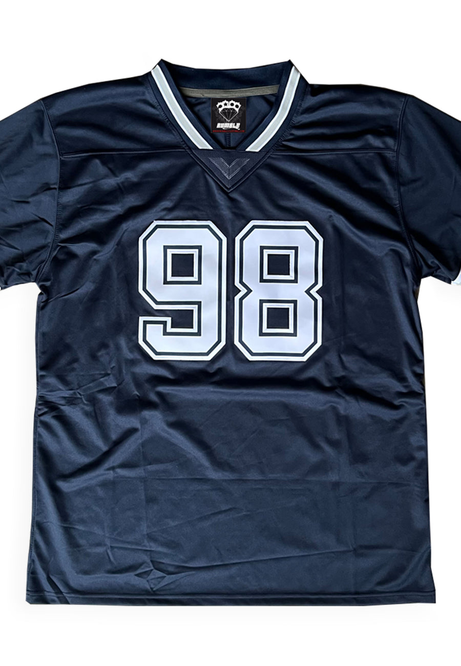 T-shirt Foot US Bleu Blanc