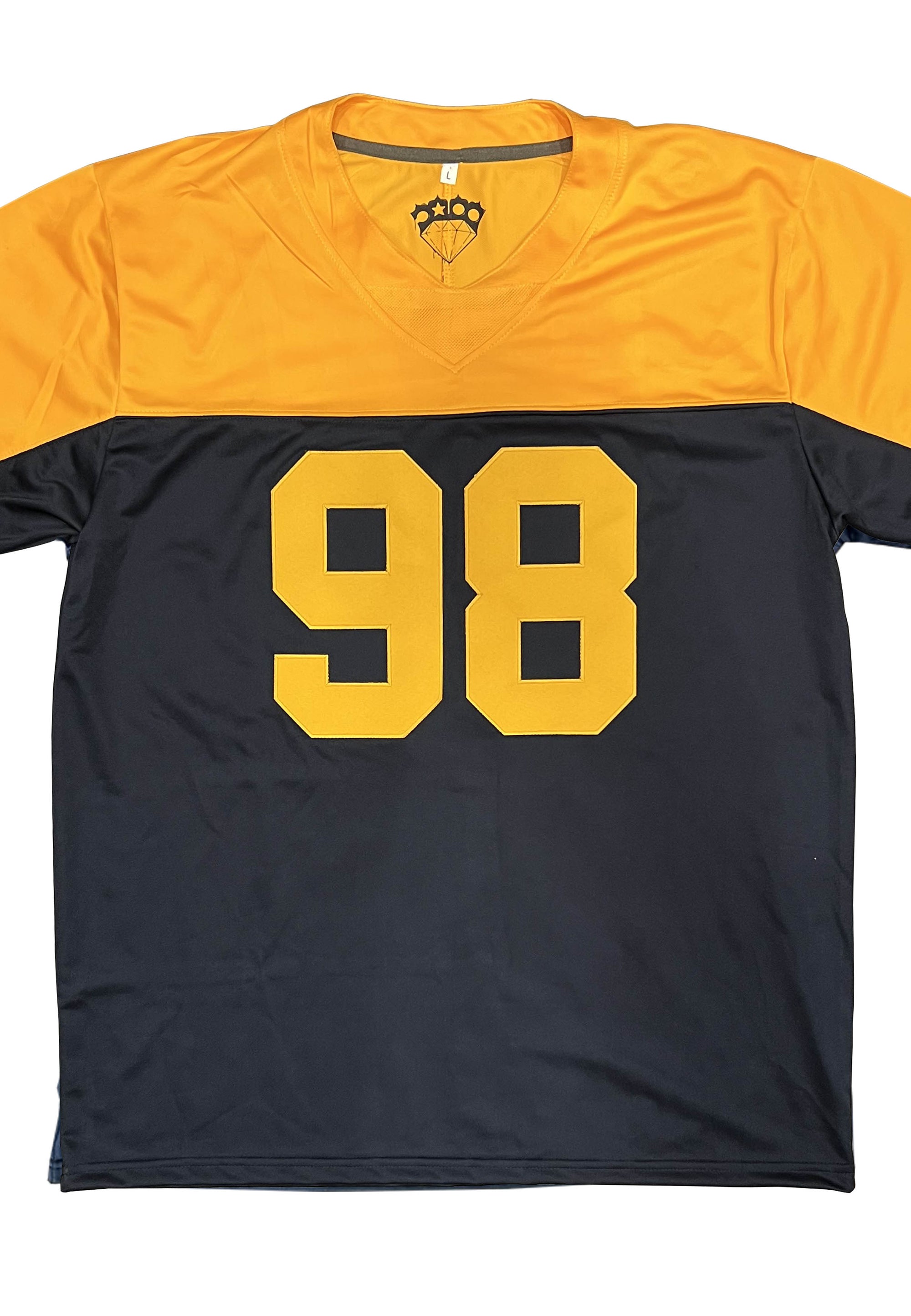 T-shirt Foot US Bleu Jaune