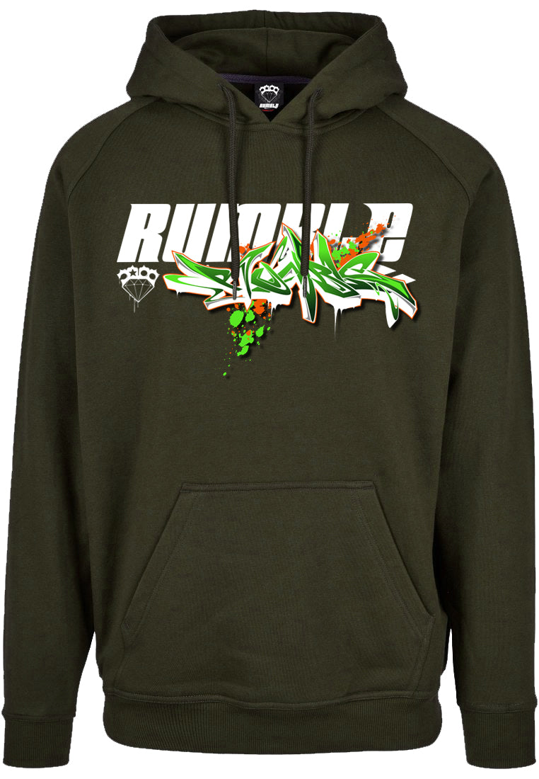 Sweat Capuche Sawer Kaki