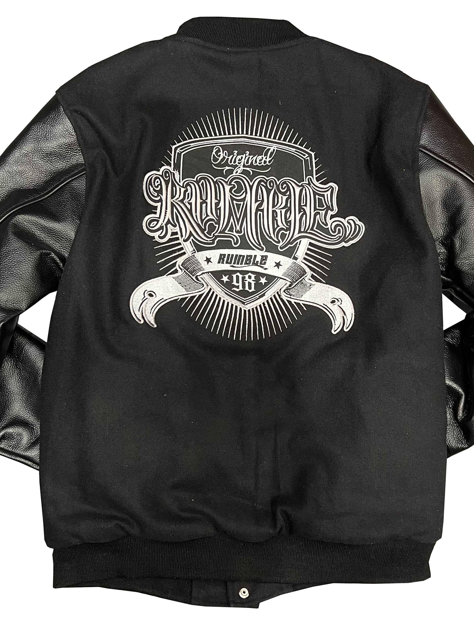 TEDDY MANCHE CUIR NOIR