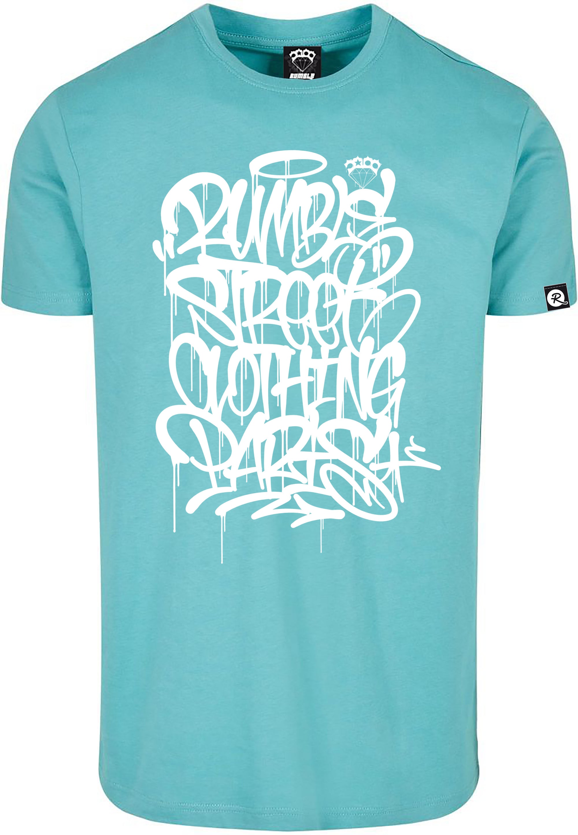 T-shirt Yone Tag Bleu/Blanc