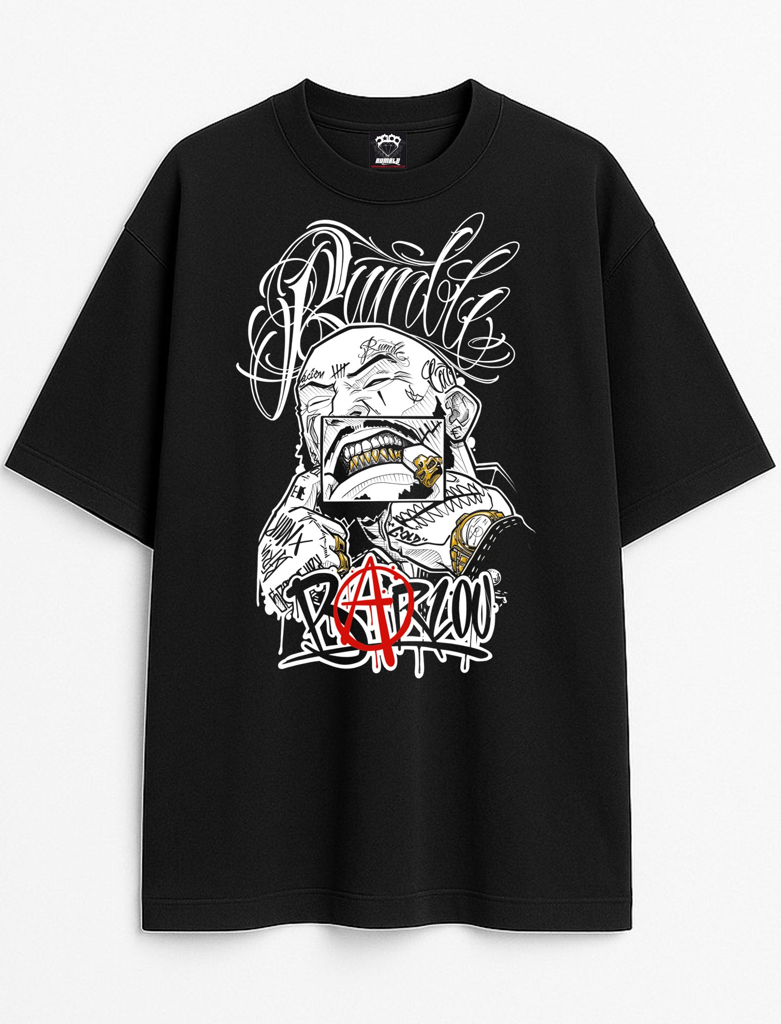 T-shirt BARLOU X RUMBLE OVERSIZE