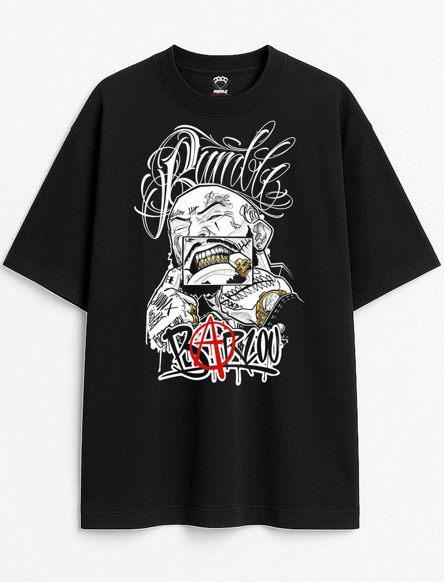 T-shirt BARLOU X RUMBLE OVERSIZE