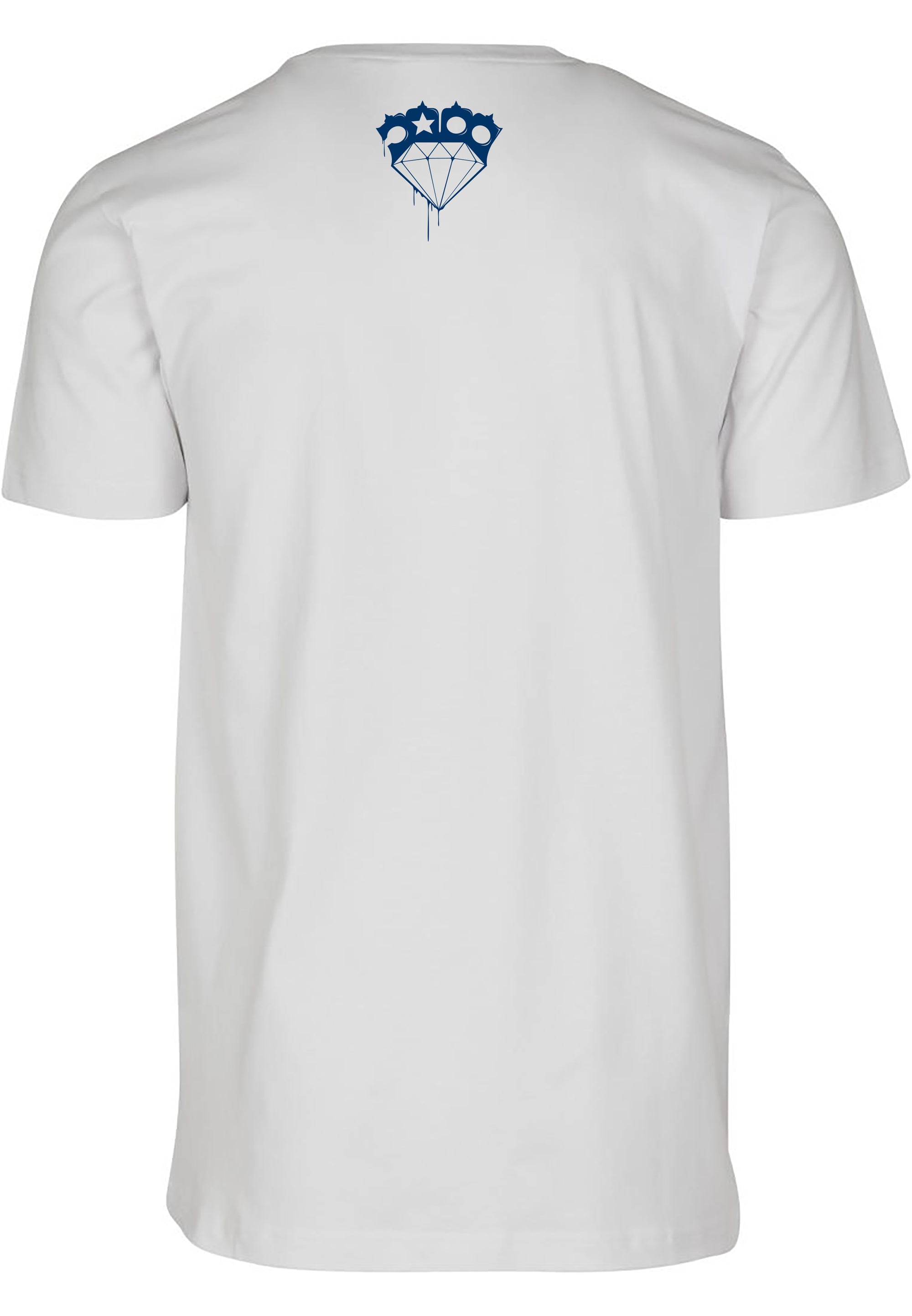 T-shirt Yone Tag Blanc/Bleu