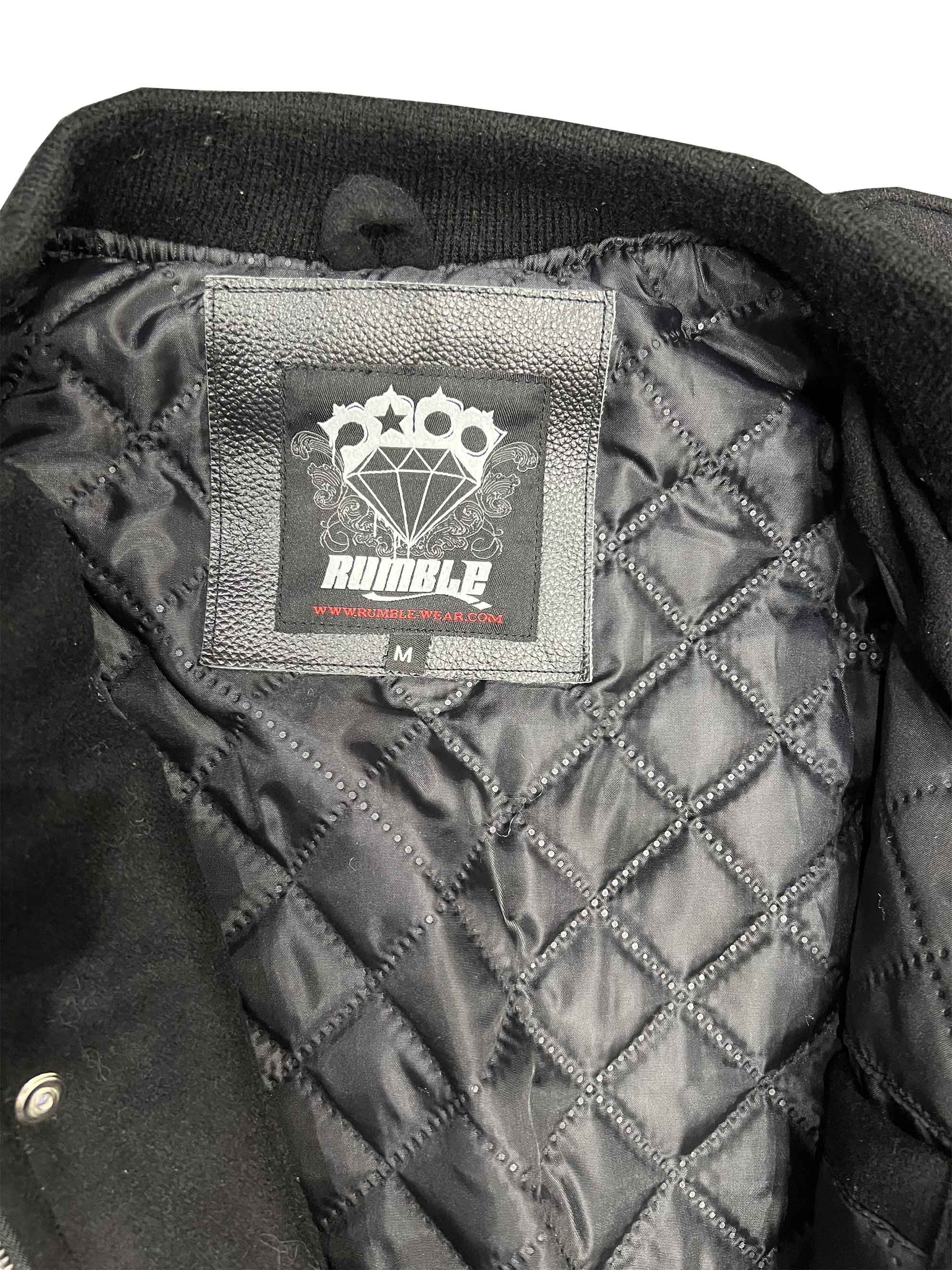 TEDDY MANCHE CUIR NOIR