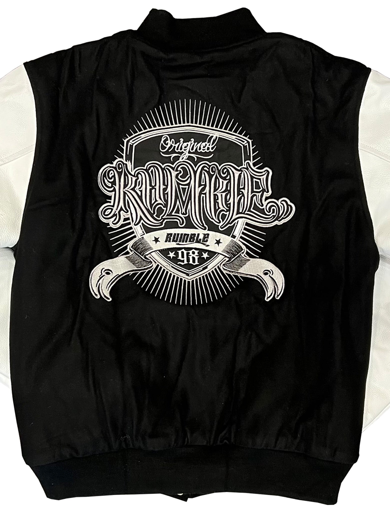 TEDDY MANCHE CUIR BLANC