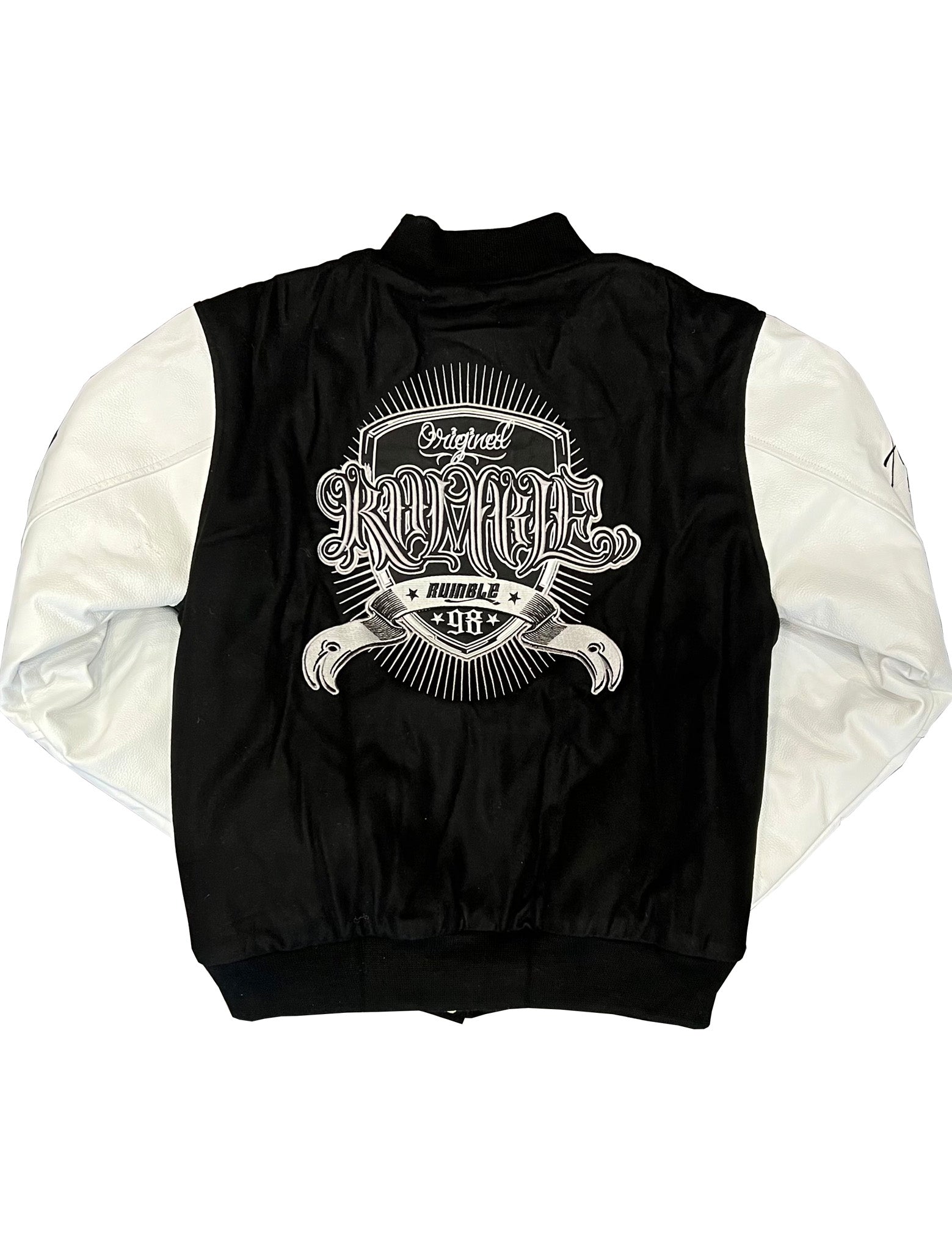 TEDDY MANCHE CUIR BLANC