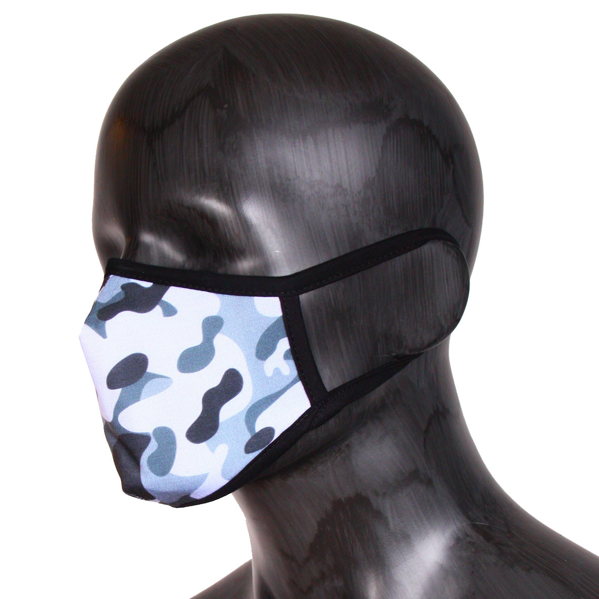 Masque élastique camouflage avec filtre pm 2.5