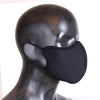 Masque uni noir Néoprene Élastic