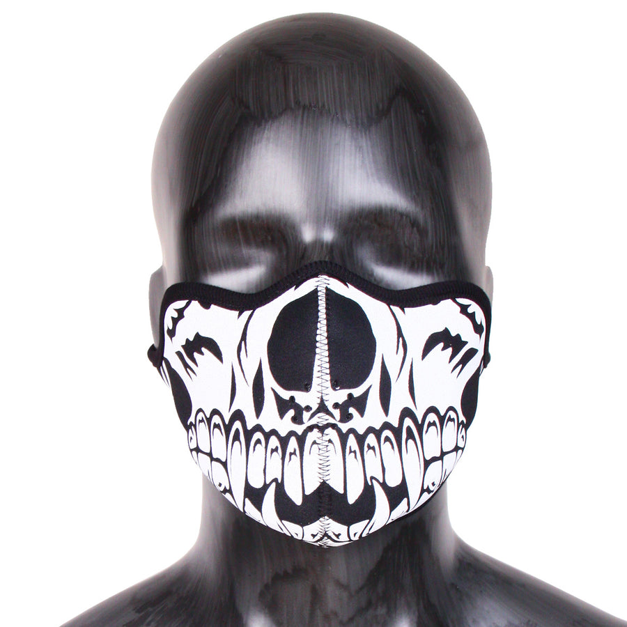 Masque shark Néoprène blanc