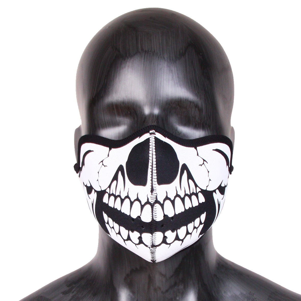 Masque small teeth Néoprene blanc