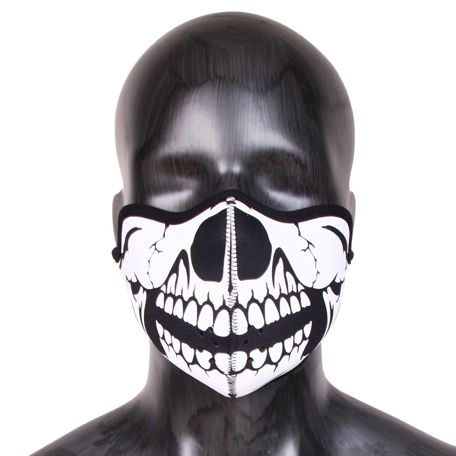 Masque small teeth Néoprene blanc