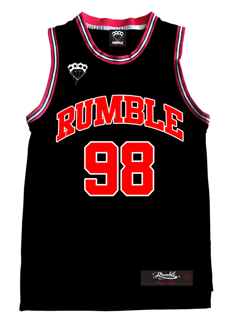 Maillot de Basket Rumble Black